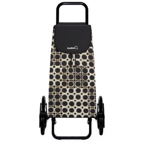 Poussette de Marché 6 roues 55L Ronds Dorés - Poussettes de marché, sacs cabat