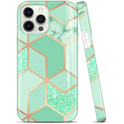 Coque Pour Iphone 14 Pro Housse Protection Ultra Slim Léger Souple Turquoise - E.F.Connection