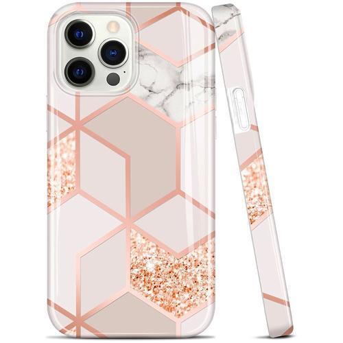 Coque Pour Iphone 14 Pro Design Mince Et Élégant Tpu Résistant Anti-Rayures Rose - E.F.Connection