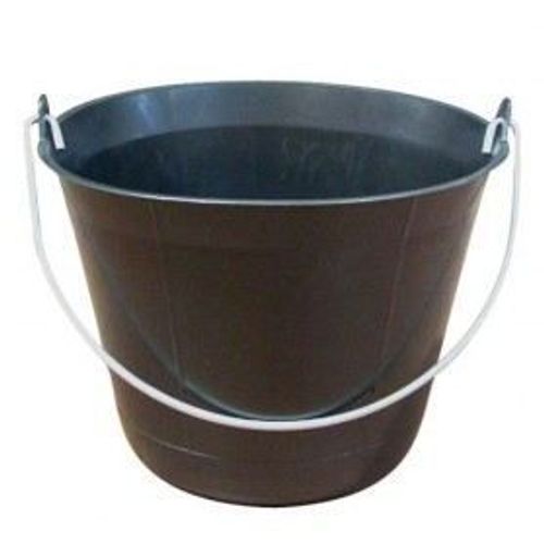 Seau maçon - plastique - noir - 11 L