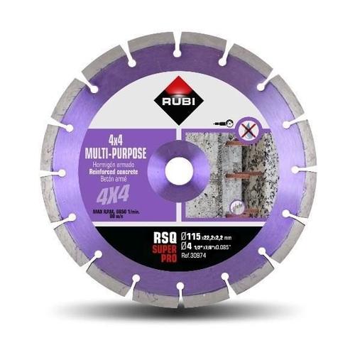 Disque de diamant segmenté RUBI STT 'Tout terrain' (230 mm)