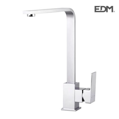 Robinet d'évier à levier unique. Bec haut. Modèle Getaria [E3-01194] Chrome