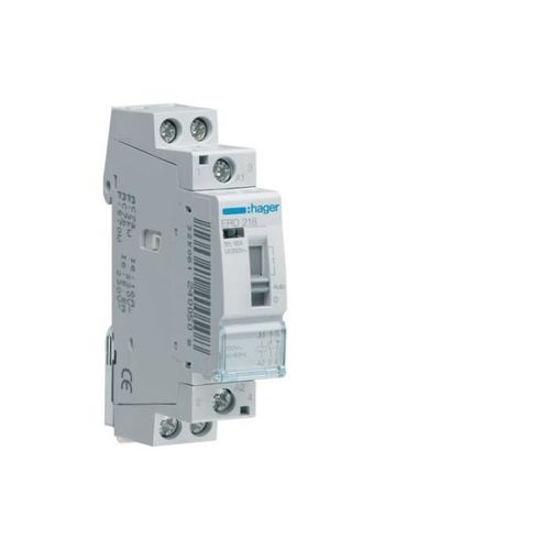 HAGER - Relais de commande 16A, 1F+1O, 24V