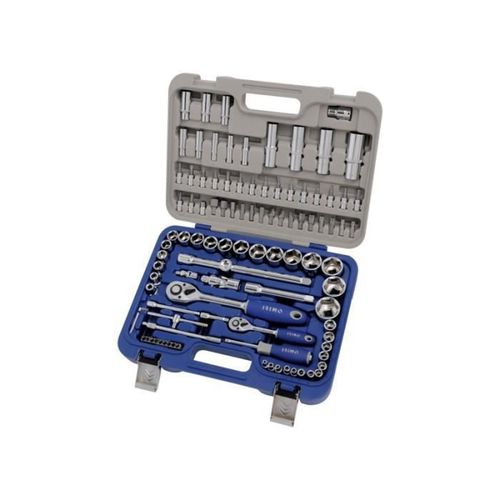 Coffret de douilles 1/4"-1/2" 101 pièces 129-101-4 Irimo