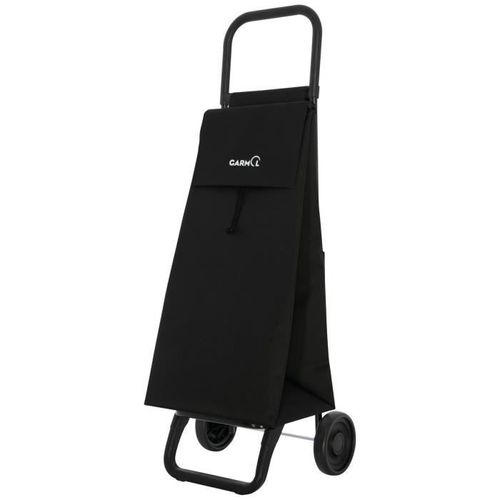 GARMOL Poussette de marché 2 roues basic - 47 L - Noir