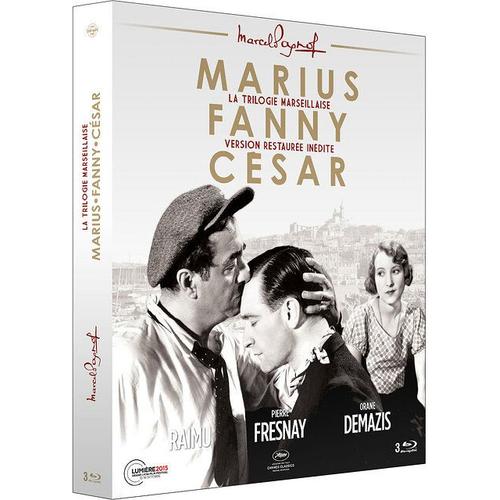 La Trilogie Marseillaise : Marius . Fanny . César - Blu-Ray
