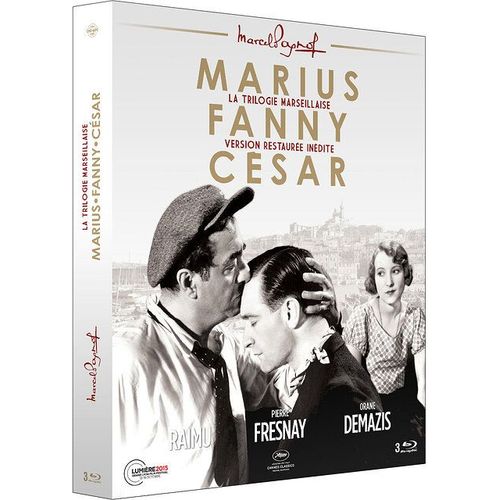 La Trilogie Marseillaise : Marius . Fanny . César - Version Restaurée - Blu-Ray