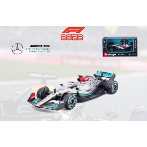 Véhicules Miniatures Die Cast 1/43 Racing - 2022 Mercedes-Amg F1 W13 E-Performance #Hamilton -