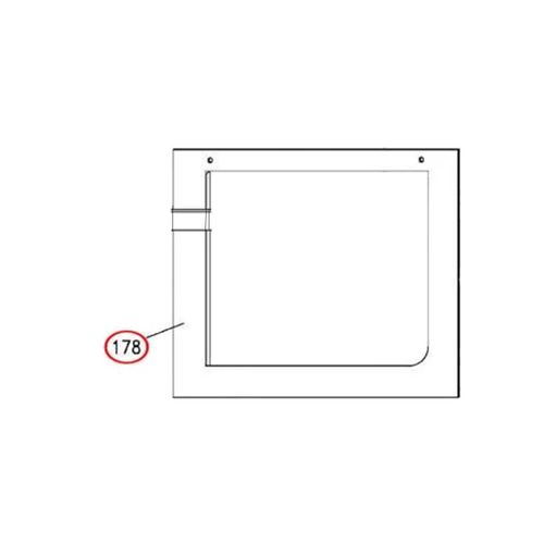 Vitre extérieure - Four, cuisinière (42831573 ROSIERES)