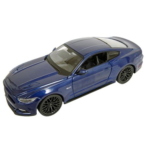 Véhicules Miniatures Die Cast 1/24 Ford Mustang Shelby Gt 500 - Bleue