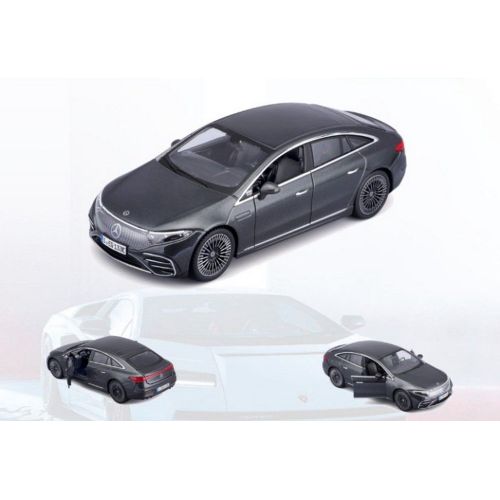 Véhicules Miniatures Die Cast 1/24 Mercedes Benz Eqs - Grise