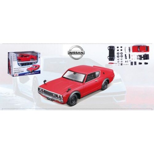 Véhicules Miniatures Die Cast 1/24 Kit Metal - Maisto - Nissan Skyline 2000gt-R 1970