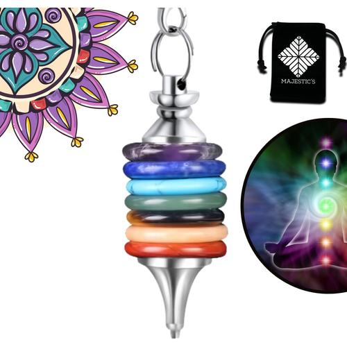 PENDULE RADIESTHESIE 7 CHAKRAS