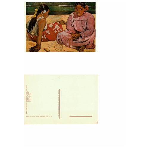 Carte Postale "Gauguin - Femmes De Tahiti"