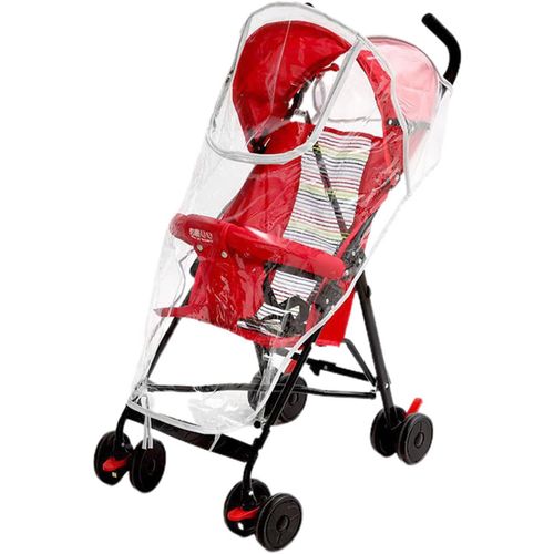 Habillage Pluie Pour Poussette Housse Universelle,Avec Fermeture Éclair, Poussette Protection Contre Pluie Et Vent, Pour Les Petites Poussettes