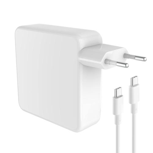 96W Macbook Pro Chargeur USB C pour Macbook Pro 13 15 Pouces 2021 2020 2019 2018,14 16 Pouces 2021,Macbook 12'' 2017 2016 2015,Macbook Air 13'' M2 2022 M1 2020 2019 2018,Adaptateur Secteur Type C