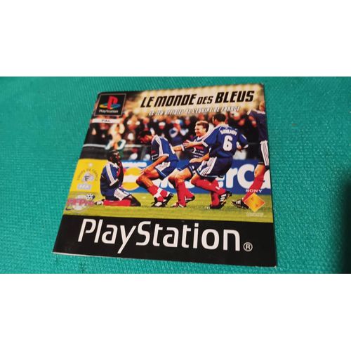 Le Monde Des Bleus Notice Manuel Ps1 Playstation 1