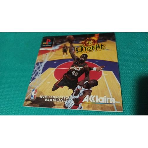 Nba Jam Extreme Notice Manuel Ps1 Playstation 1