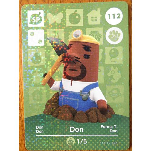 Carte Amiibo 112 Don