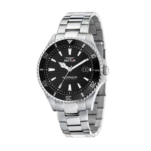 Montre-Bracelet Sector Pour Homme, Analogique, Bracelet En Acier Inoxydable, Argent, Use23161006