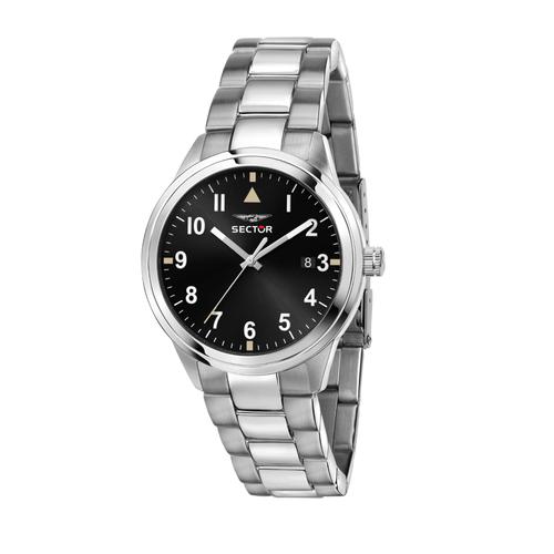 Montre-Bracelet Sector Pour Homme, Analogique, Bracelet En Acier Inoxydable, Argent, Use53540014