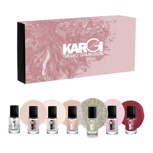 Kargi Classic Vernis À Ongles Gel Longue Durée - Coffret 7 Vernis À Ongles Dégradés Nude - Pour Ongles Naturels À Effet Semi-Permanent 10,8ml / Pc nu