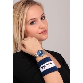 Montre Femme Sector Analogique Bracelet En Acier Inoxydable Argent Use53161530