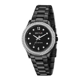Montre Femme Sector Analogique Bracelet En Acier Inoxydable Noir Use53161535