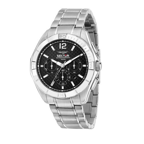 Montre Homme Sector Chrono Bracelet Acier Inoxydable Argent Use73636003