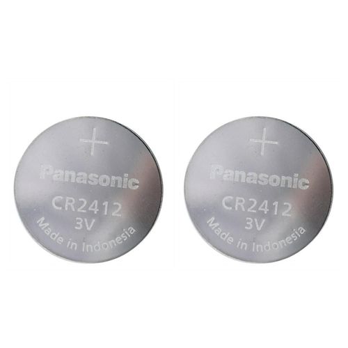 PANASONIC Lot de 2 Piles bouton CR2412 Lithium 3V