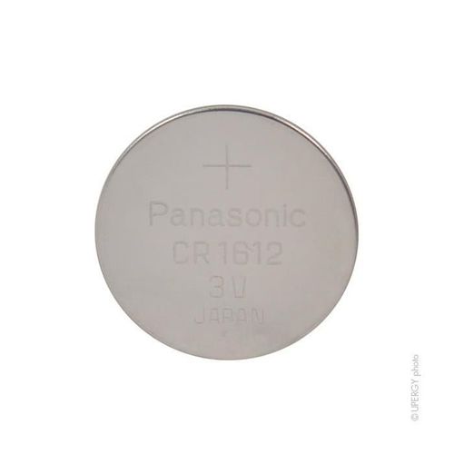 Panasonic Pile Bouton Lithium CR1612 - 3V 40mAh