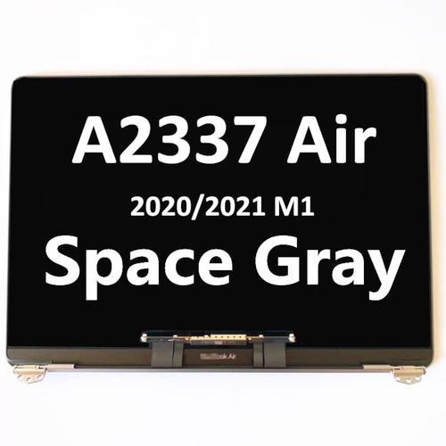 Écran LCD gris sidéral pour MacBook Air A2337 M1 2020 EMC3598