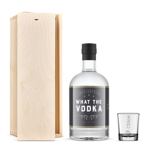Vodka Coffret Cadeau Avec Verre Gravé - Yoursurprise