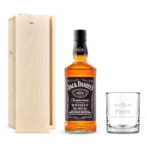 Coffret À Whisky Jack Daniels - Coffret Verres Gravés