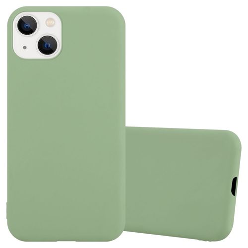 Cadorabo Housse Compatible Avec Apple Iphone 14 Plus En Candy Vert Pastel - Étui De Protection En Silicone Tpu Flexible