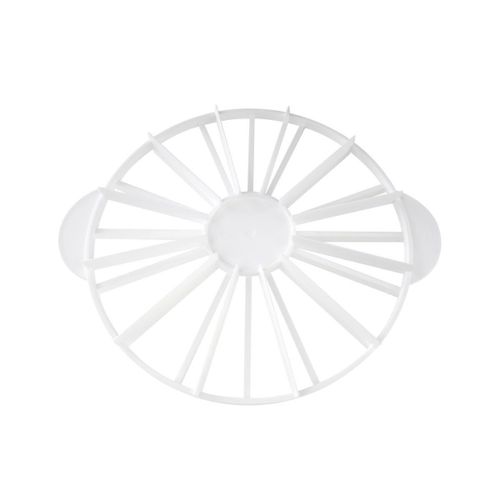 Dr.Oetker 1621 Diviseur De Gâteau, Plat Diviseur Gâteau, Découpe Gâteau, Trancheur À Gâteau, Coupe Gâteau, Accessoire Pâtisserie, Plastique, Blanc, 24,5 Cm