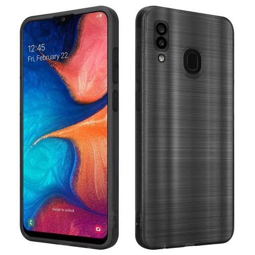 Coque Pour Samsung Galaxy A20 / A30 / M10s Etui Protection Brossé Tpu Cover Case