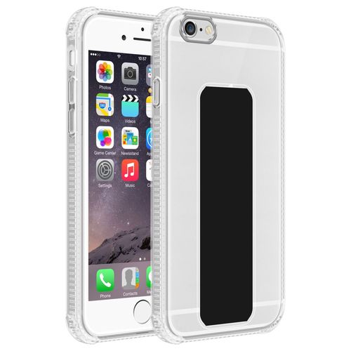 Cadorabo Housse Compatible Avec Apple Iphone 6 Plus / 6s Plus En Noir - Étui De Protection En Silicone Tpu Flexible Avec Support Et Fonction Stand