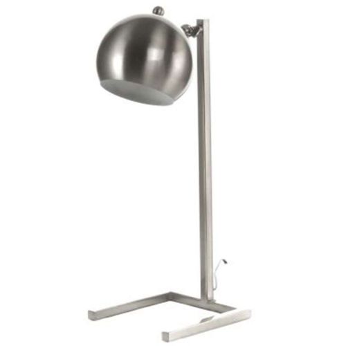 Paris Prix - Lampe À Poser Déco "Bruna" 50cm Argent