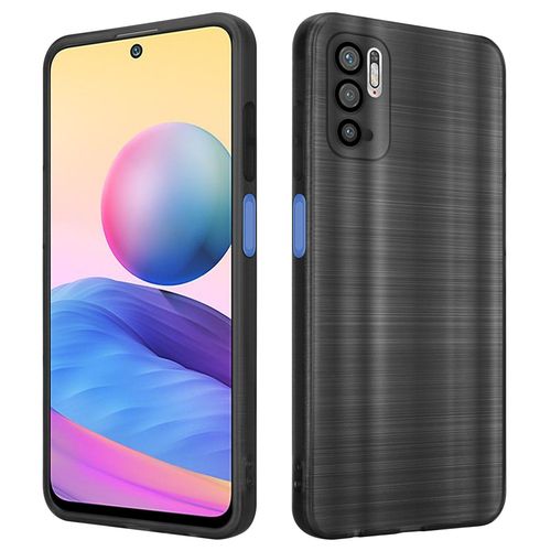 Coque Pour Xiaomi Redmi Note 10 5g / Poco M3 Pro 5g Etui Protection Brossé Tpu Cover Case