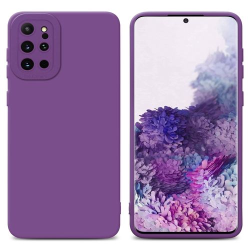 Cadorabo Housse Compatible Avec Samsung Galaxy S20 Plus En Fluid Violet Mat - Étui De Protection En Silicone Tpu Flexible