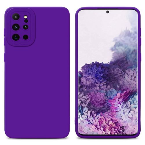 Cadorabo Housse Compatible Avec Samsung Galaxy S20 Plus En Fluid Violet Foncé - Étui De Protection En Silicone Tpu Flexible