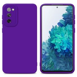 Cadorabo Housse Compatible Avec Samsung Galaxy S20 Fe En Fluid Violet Foncé - Étui De Protection En Silicone Tpu Flexible