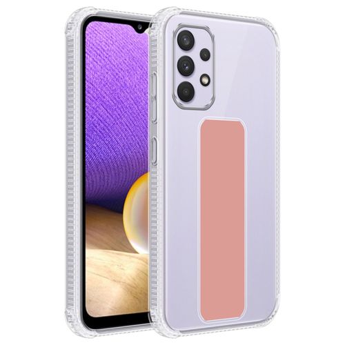 Cadorabo Housse Compatible Avec Samsung Galaxy A33 5g En Rose - Étui De Protection En Silicone Tpu Flexible Avec Support Et Fonction Stand