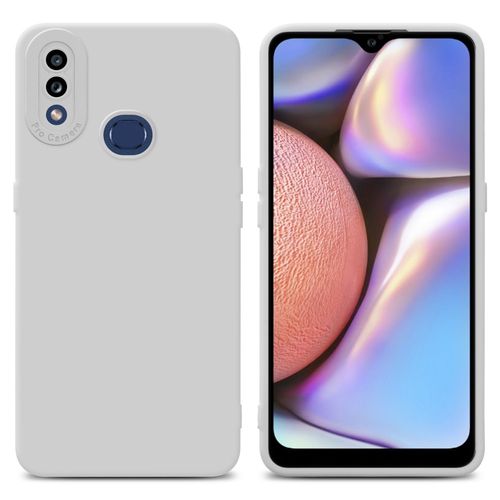 Cadorabo Housse Compatible Avec Samsung Galaxy A10s / M01s En Fluid Blanc - Étui De Protection En Silicone Tpu Flexible