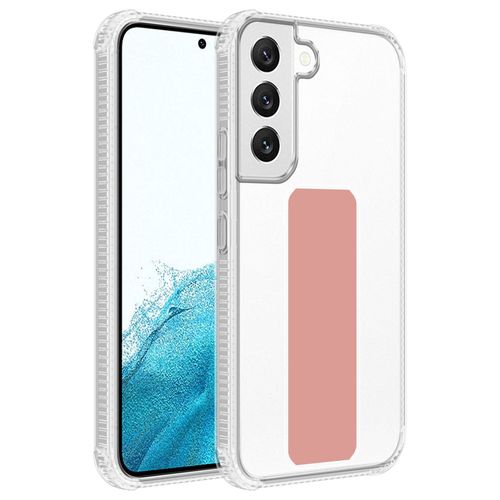 Cadorabo Housse Compatible Avec Samsung Galaxy S22 Plus En Rose - Étui De Protection En Silicone Tpu Flexible Avec Support Et Fonction Stand