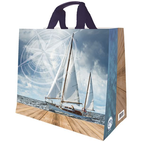 Sac cabas polypro tisse voile 33l dim.43x20x38cm