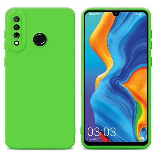 Cadorabo Housse Compatible Avec Huawei P30 Lite En Fluid Vert - Étui De Protection En Silicone Tpu Flexible