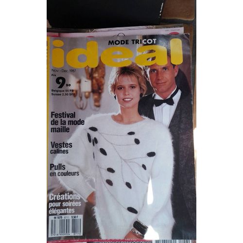 Idéal  Mode Tricot Nov Déc 1987