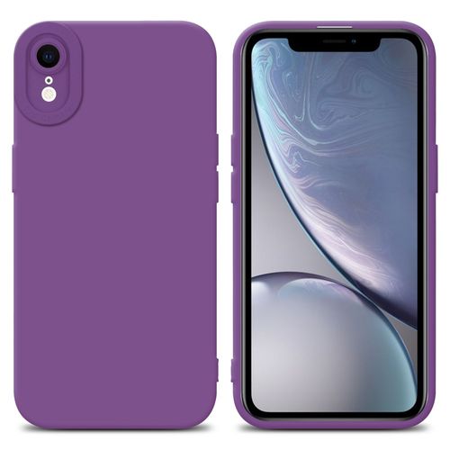 Cadorabo Housse Compatible Avec Apple Iphone Xr En Fluid Violet Mat - Étui De Protection En Silicone Tpu Flexible